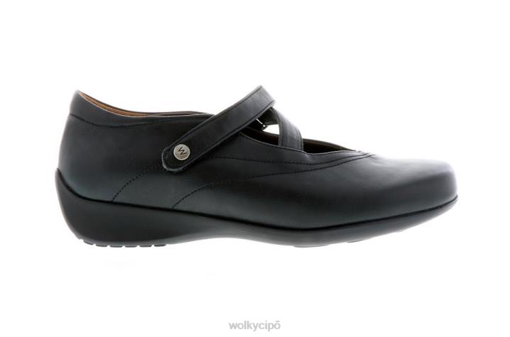 cipő HU Wolky hölgy szenvedély fekete sima P28F38
